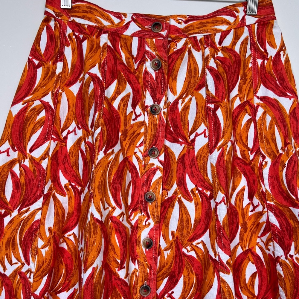 Anthropologie Banana Skirt